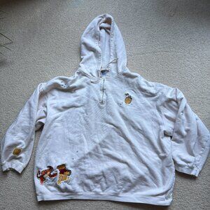 Disney Winnie the Pooh XXL cozy 1/4 zip hoodie with cute graphics